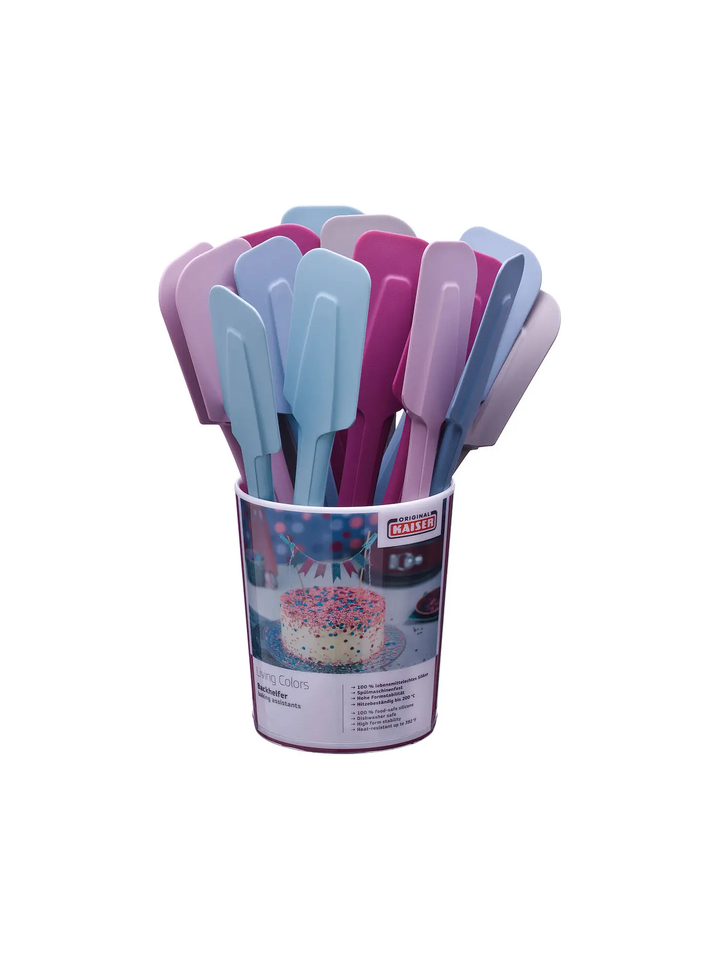 KAISER | Teigschaber 28cm Bunt | 